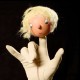 Glove and ball-and-socket head